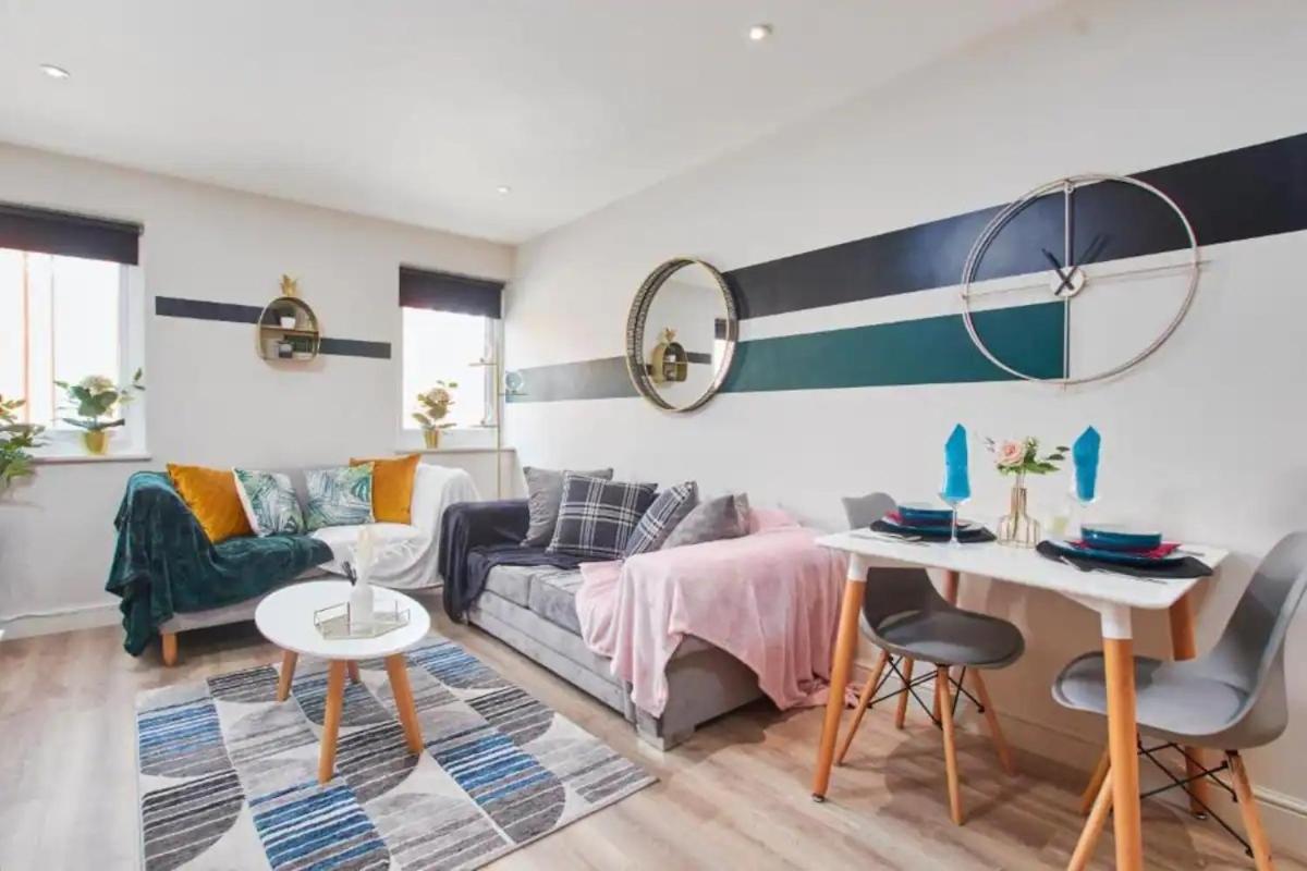 Beautiful 1 Bedroom Flat In Leeds - Sleeps 4 Kültér fotó